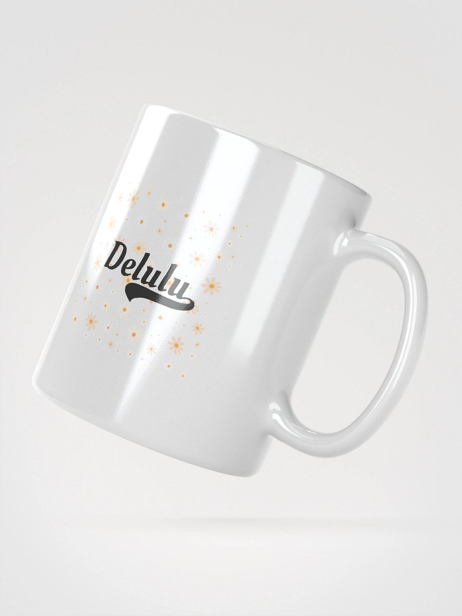 Delulu White Glossy Mug product image (6)