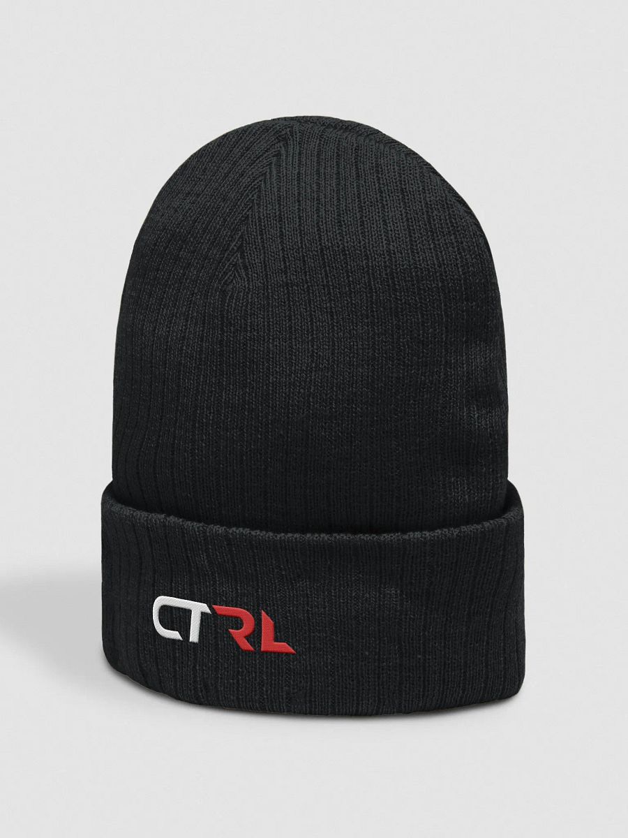 CTRL Ribbed Knit Beanie product image (3)