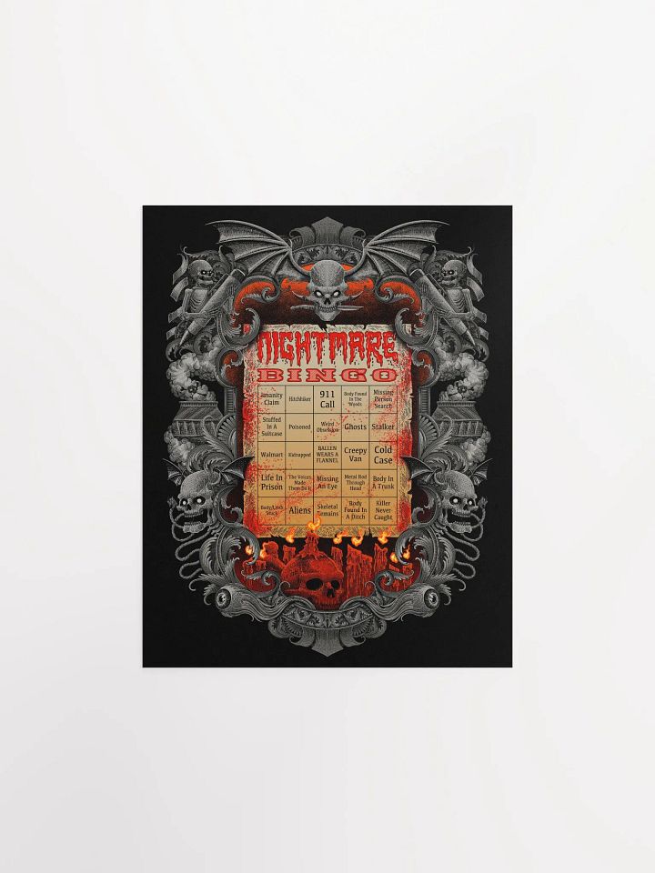 Nightmare Bingo Poster product image (1)