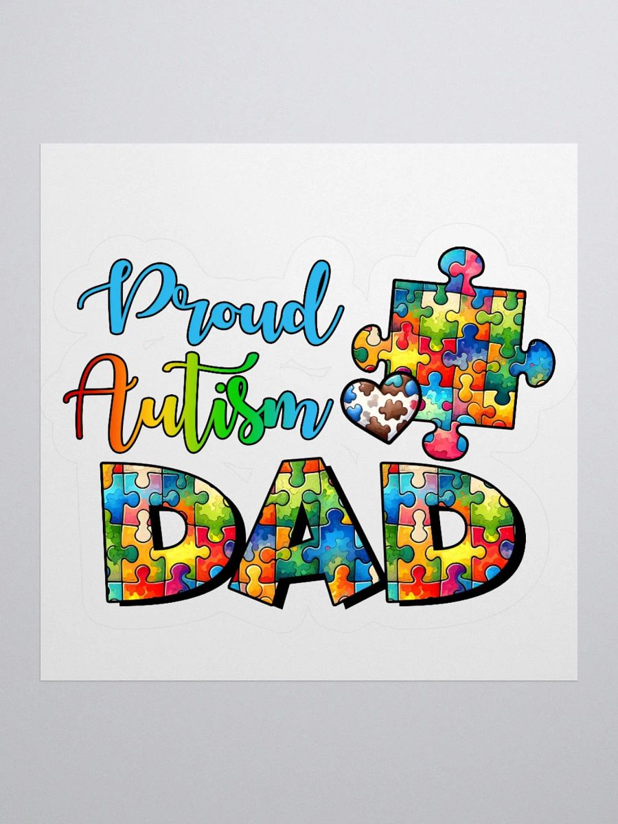 Autism Dad Sticker product image (1)