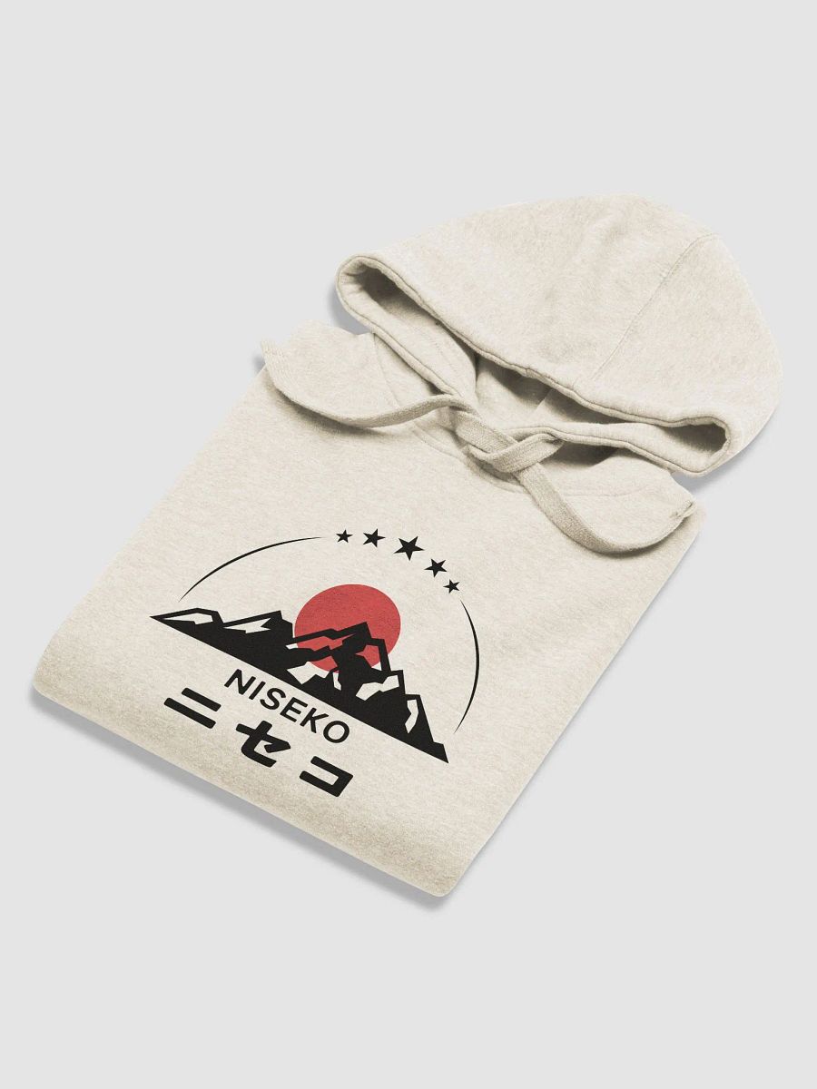 Niseko Ski Resort Cotton Blend Premium Hoodie, Five Star Mountain 5 Colors product image (6)