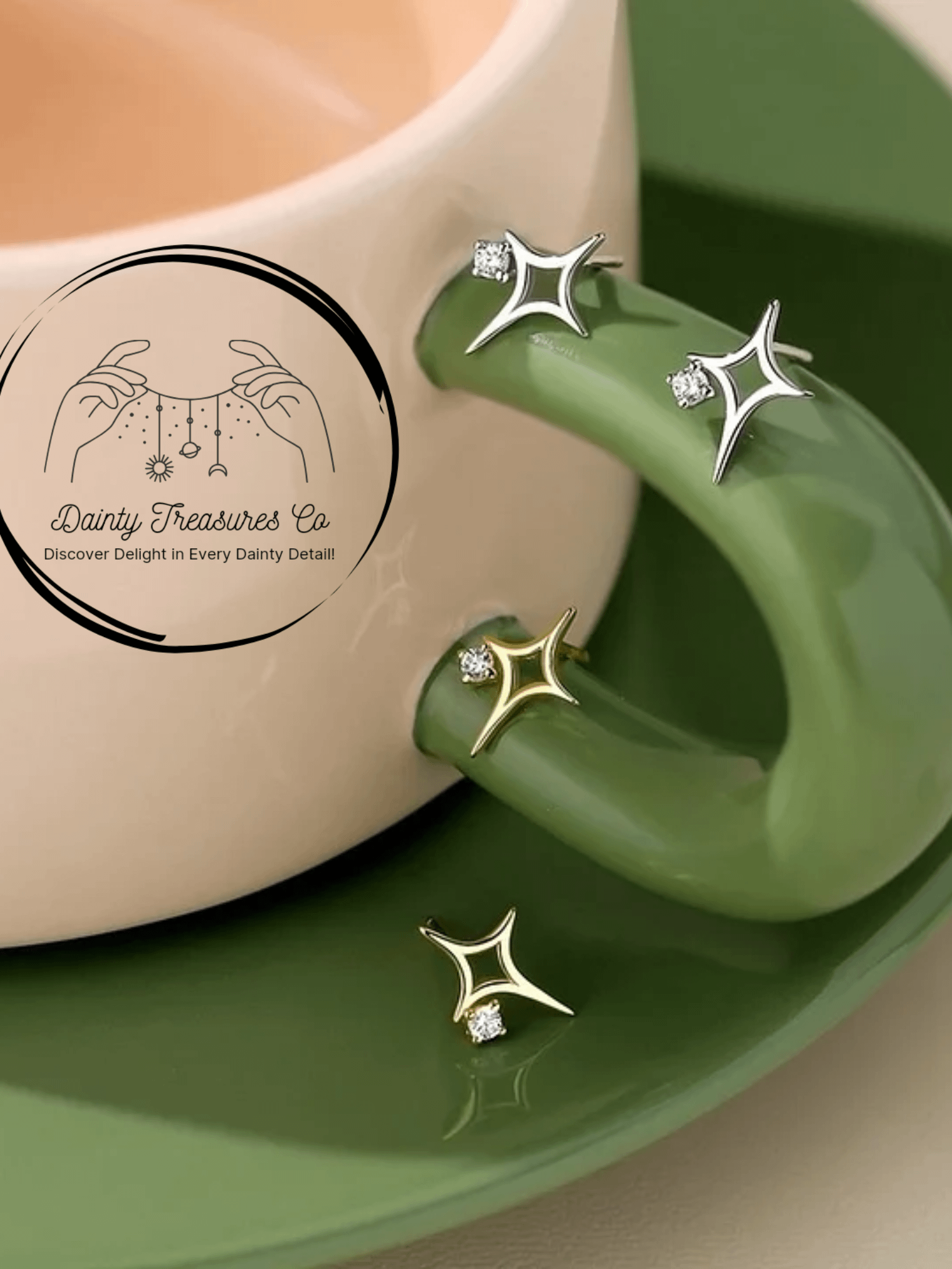 Guiding Light - North Star Studs product image (2)