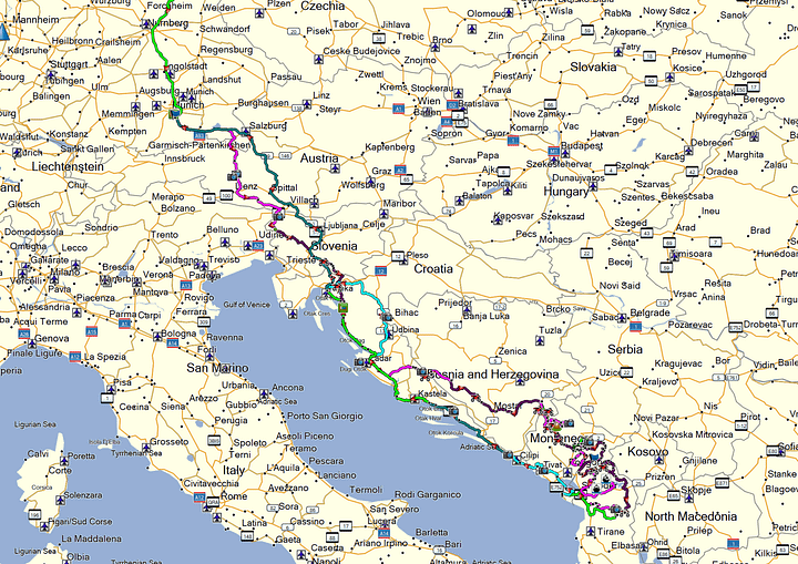 BALKAN ON-/OFFROAD TOUR Book & GPX Data, 17 Days, 5500 km product image (2)