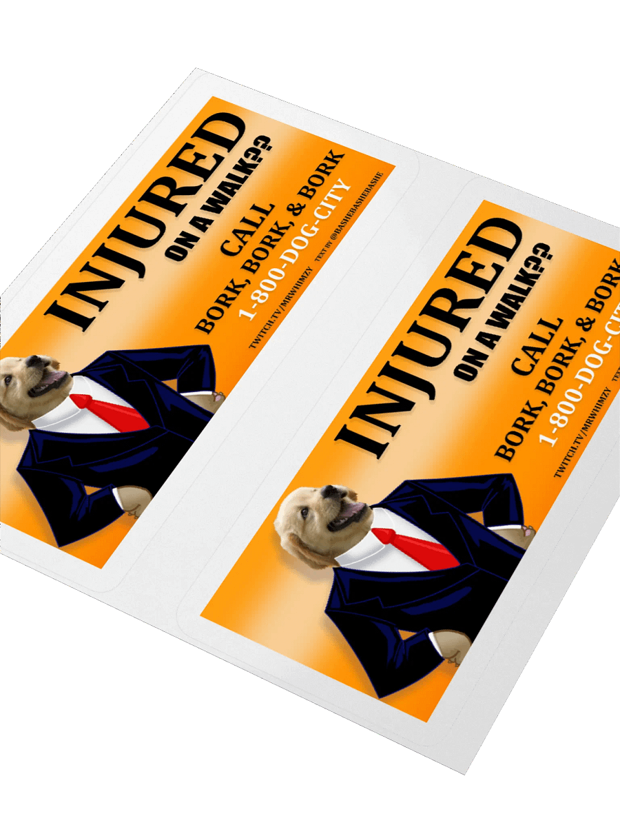 Mr. Peanutbutter, DOG LAWYER Stickers! product image (8)