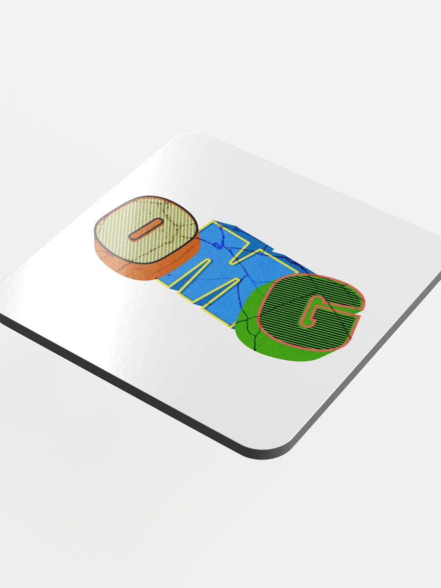 OMG Cracked Elegance Cork Coaster Set product image (2)