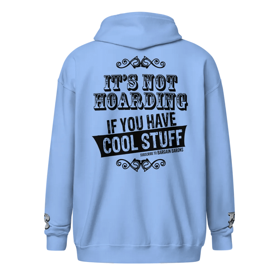 ITS NOT HOARDING (Zipper Hoodie - Light) product image (2)