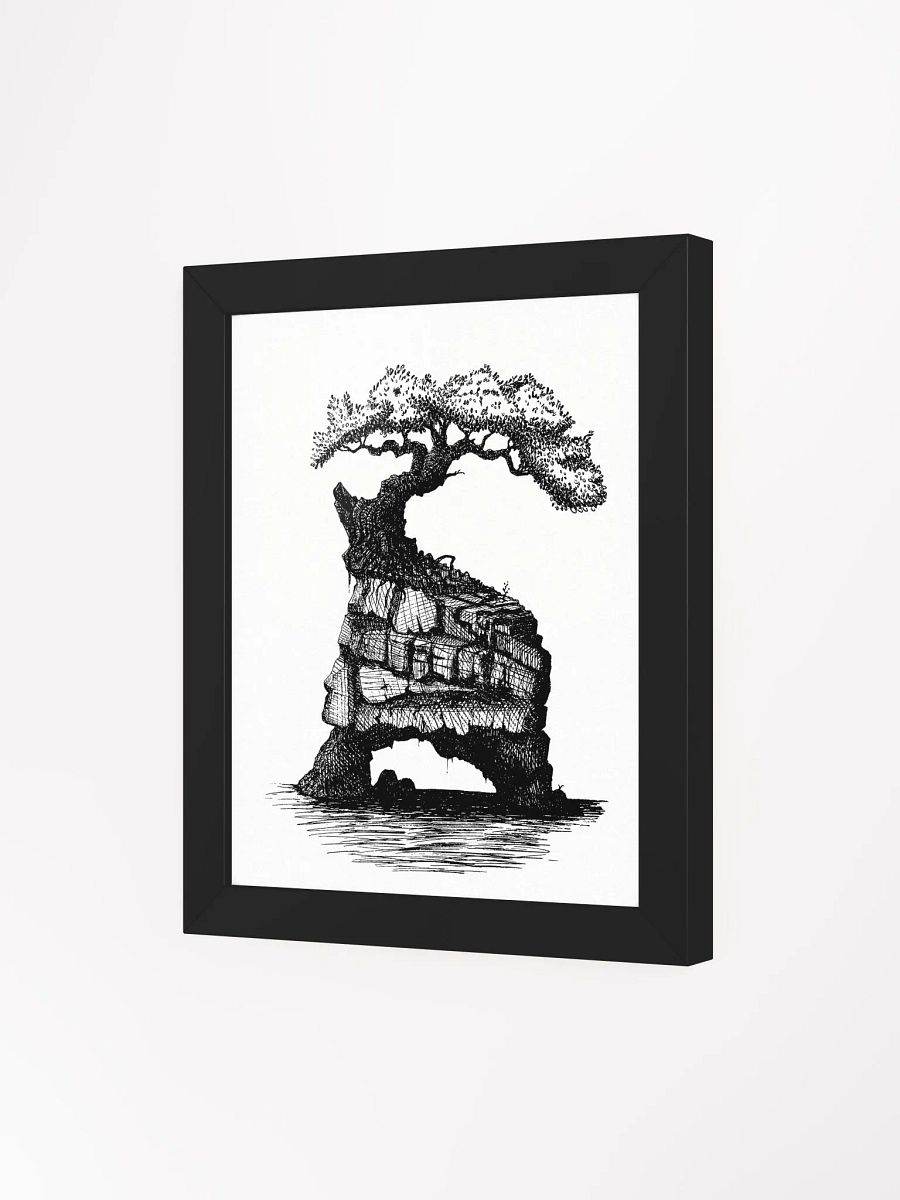 "A Rock" Framed Print product image (3)