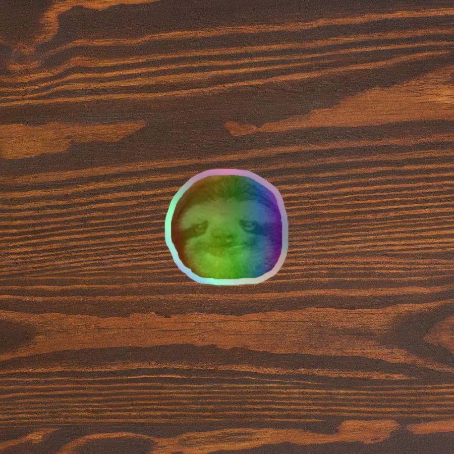 ATI - Sloth Holo Sticker product image (3)
