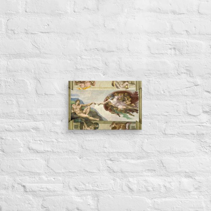 Michelangelo's 'The Creation of Adam' Sistine Chapel Canvas product image (2)