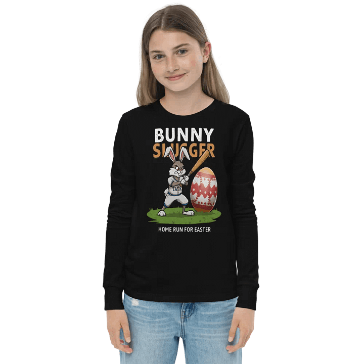 Bunny Slugger Youth Long Sleeve Tee product image (1)