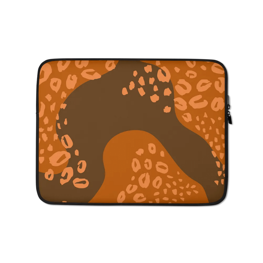 Orange Jaguar Laptop Sleeve product image (1)