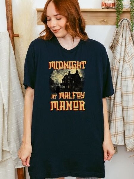 Dramione Malfoy Manor Fanfiction Vintage Pulp Mystery Harry Potter Shirt product image (3)