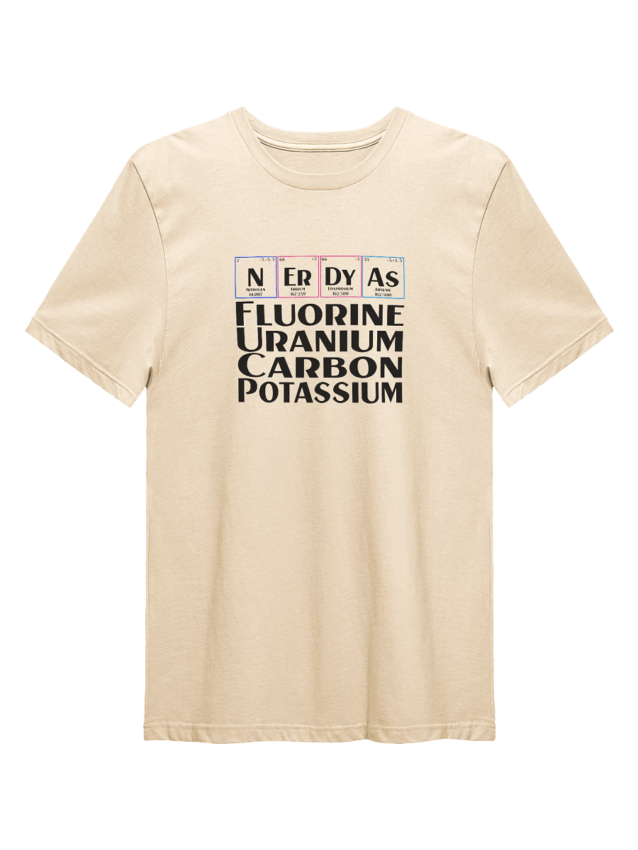 Periodic Table Nerdy As Collection T-Shirt product image (1)