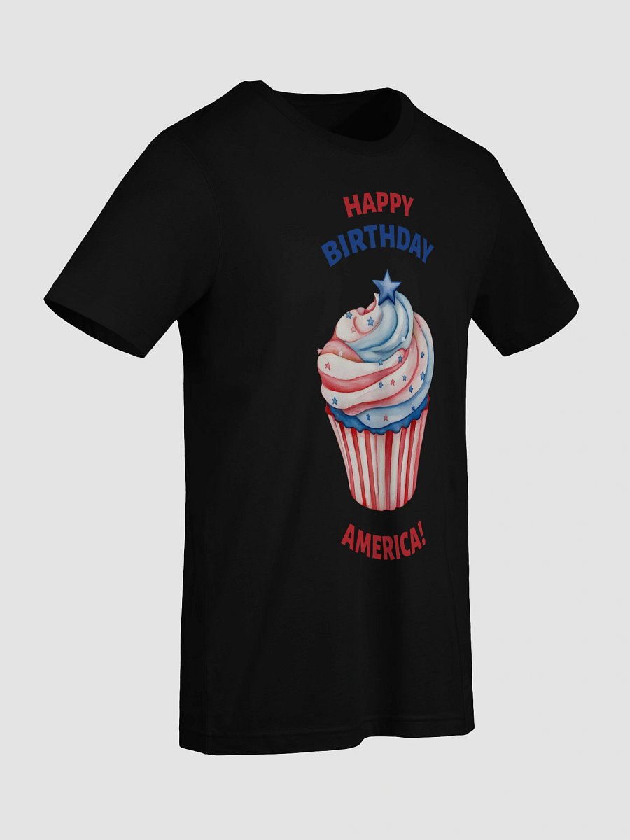 Patriotic Birthday Cupcake T-Shirt product image (33)