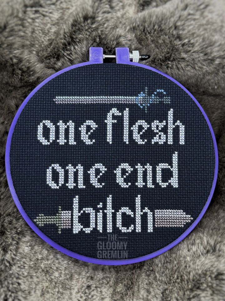 One Flesh One End - Cross Stitch Pattern product image (1)