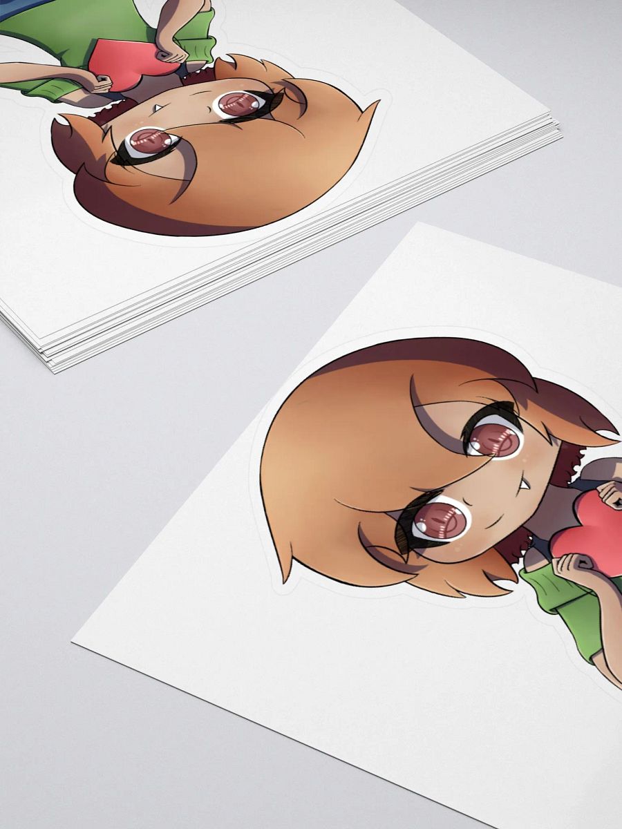 Miko Holding Heart Sticker! product image (11)