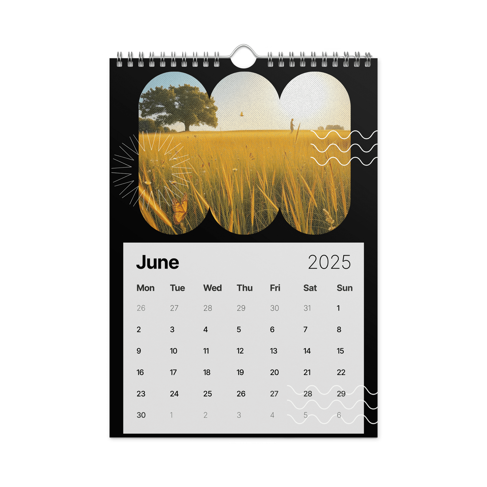SEASONAL NATURE WALL CALENDAR 2026 product image (8)