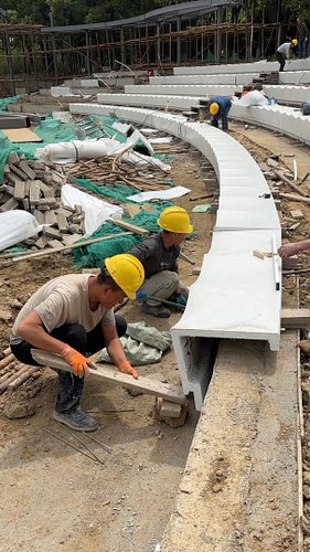 From Factory to Park: See the Transformation!
#landscape #concrete #bench #outdoor