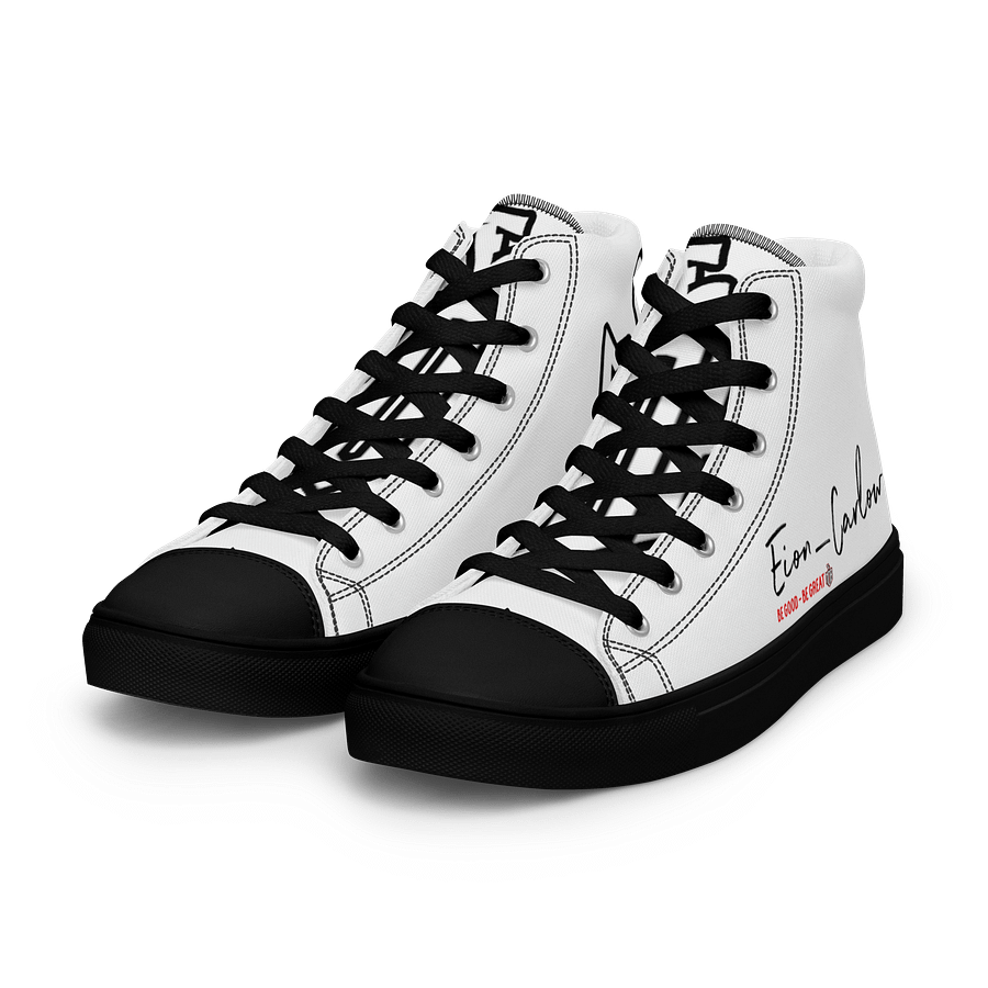 Eion_Carlow X EMOB Women's High-Top Canvas Shoes product image (6)