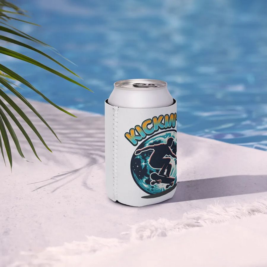 Kickin It Skaterboarder Lunar Kick Can Cooler product image (7)