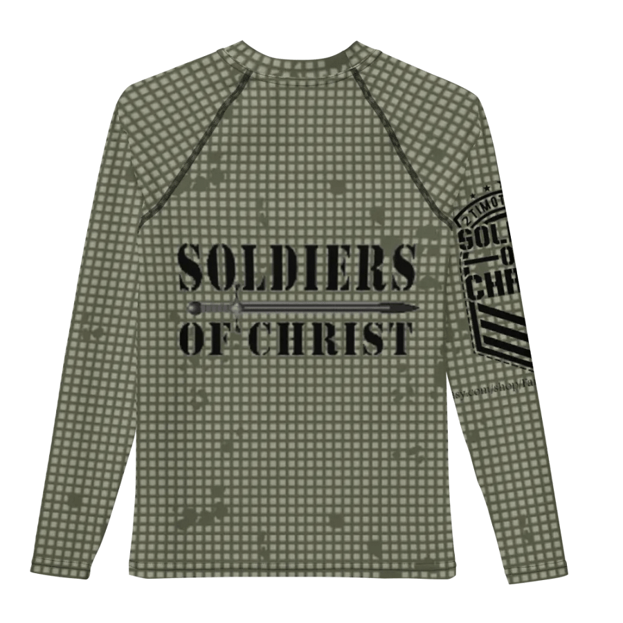 Faithful Camo: Youth Rash Guard - Desert Night Camo product image (7)
