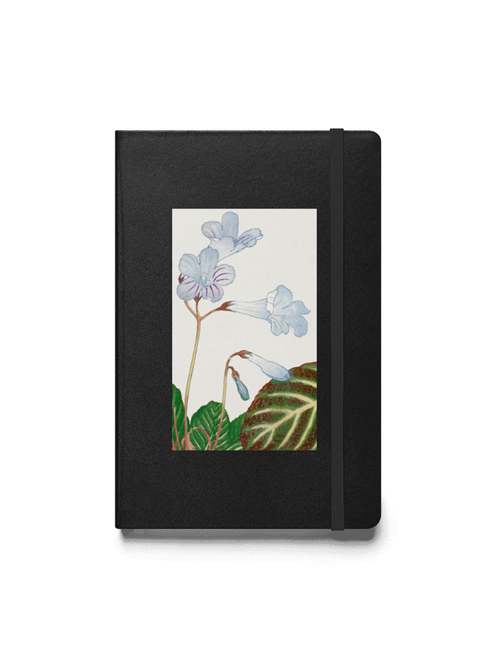 Blue Floral Hardcover Notebook product image (1)