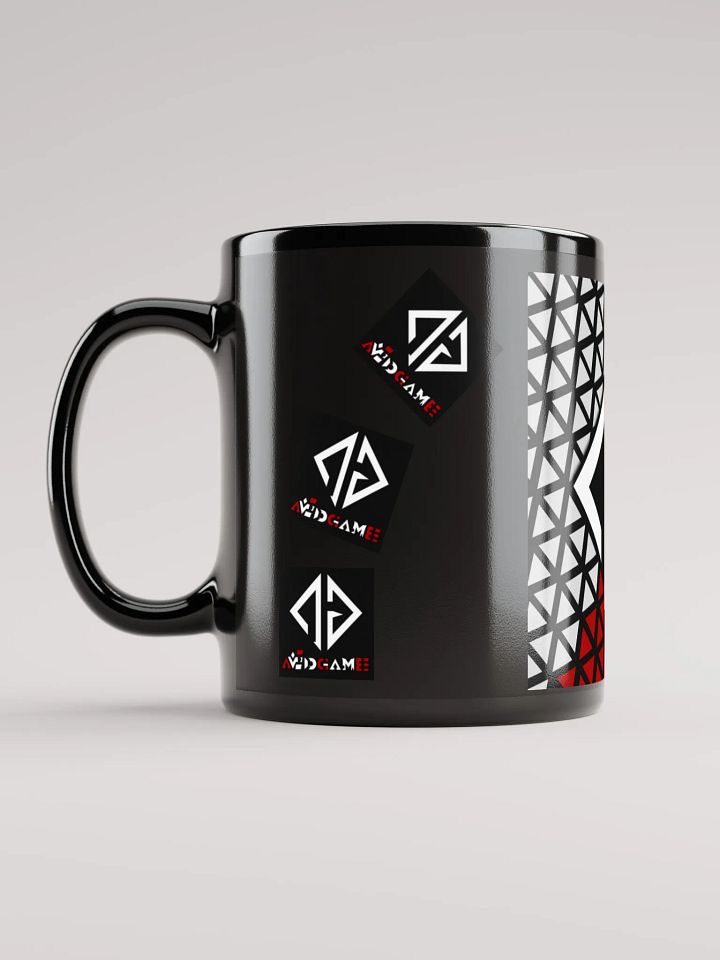 Tasse noire brillante + 2 taille au choix product image (2)
