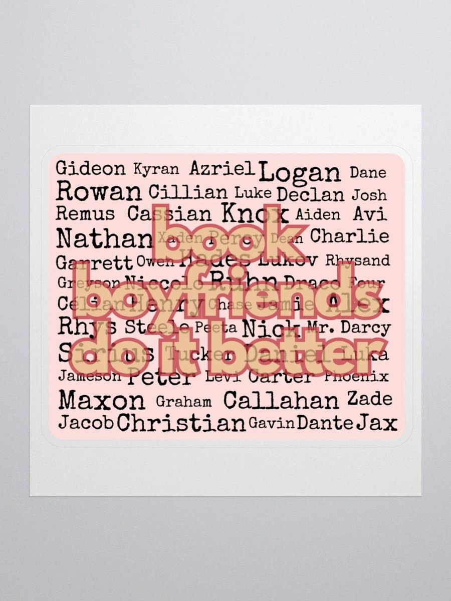 Book Boyfriends - Sticker product image (1)