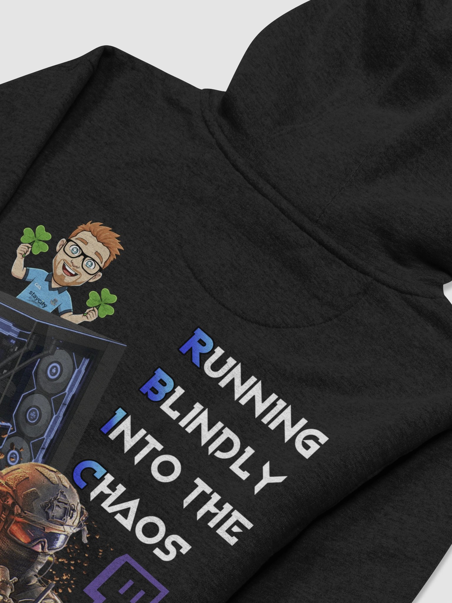 Running into the Chaos Hoodie product image (14)