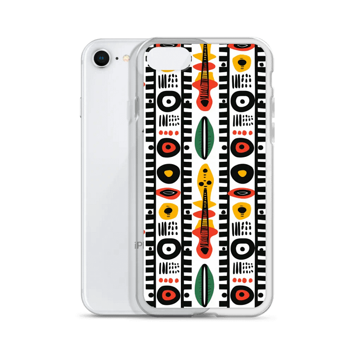 Afrobeat Harmony Clear iPhone® Case. product image (2)