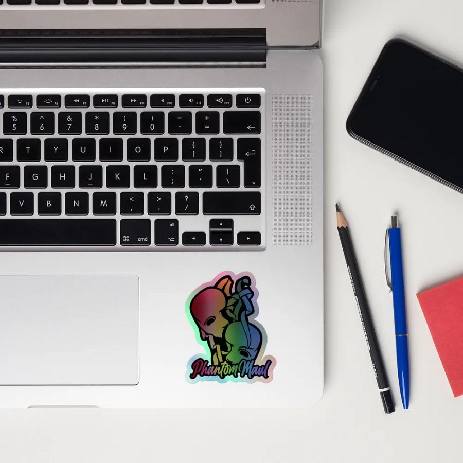 Rainbow Big Logo Holographic Sticker product image (10)