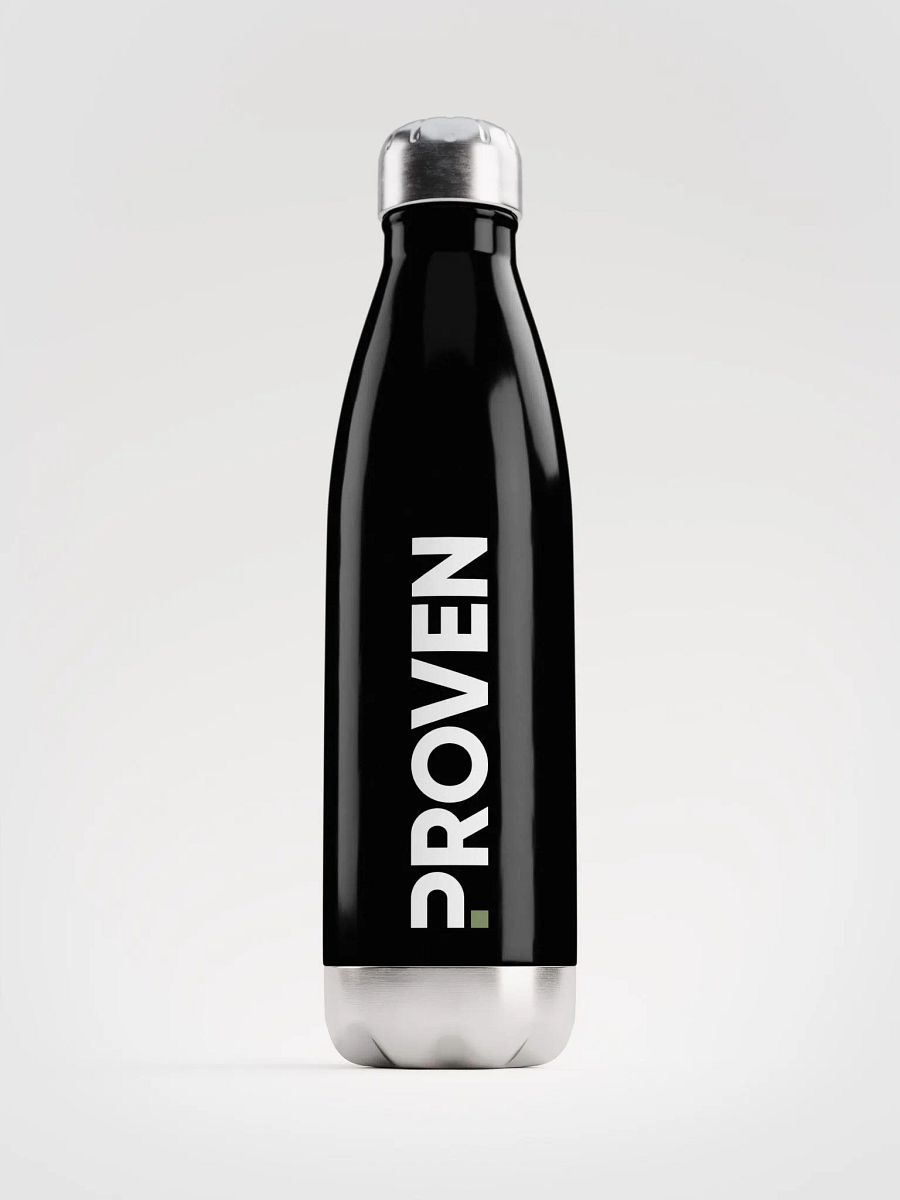 Urban Monochrome Steel Water Bottle product image (1)