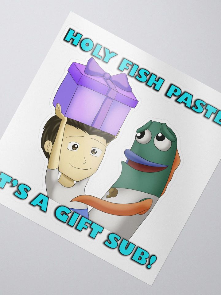 Holy Fish Paste sticker product image (2)