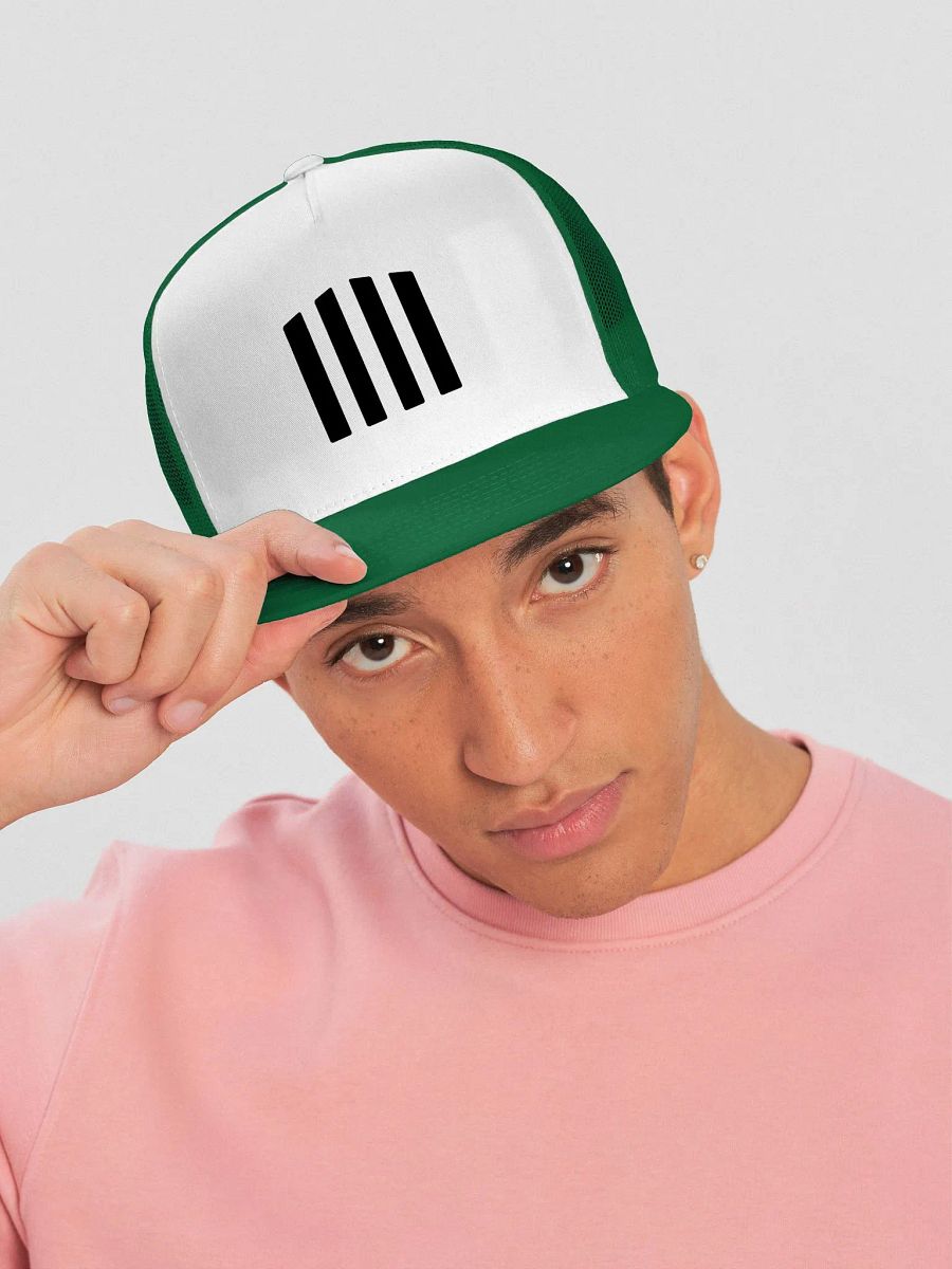 HFG Grill Trucker Snapback Cap (Black Logo) product image (7)