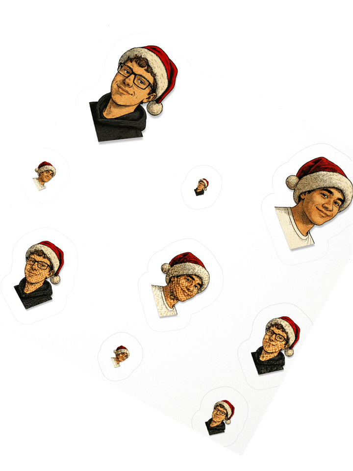 Matthew and William Sticker Sheet product image (4)