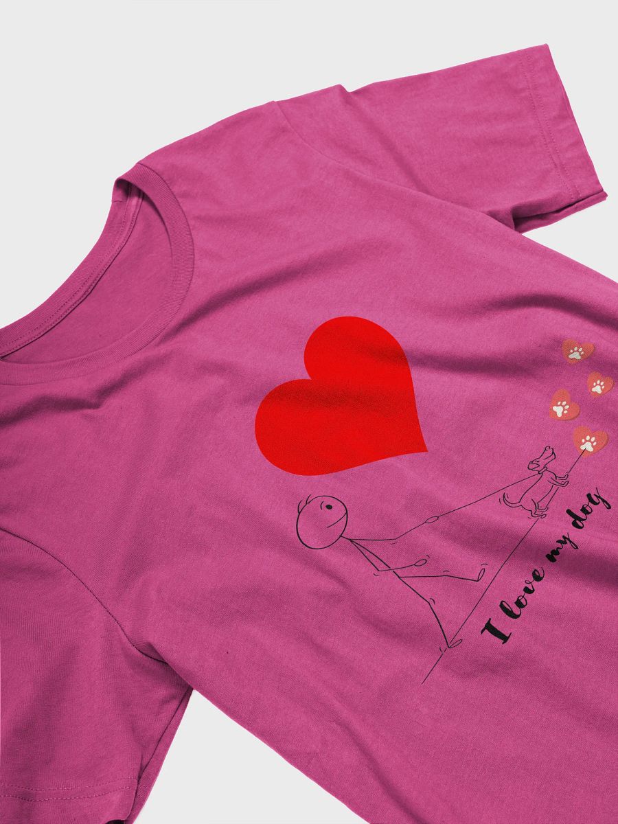 I Love My Dog Supersoft T-Shirt product image (25)