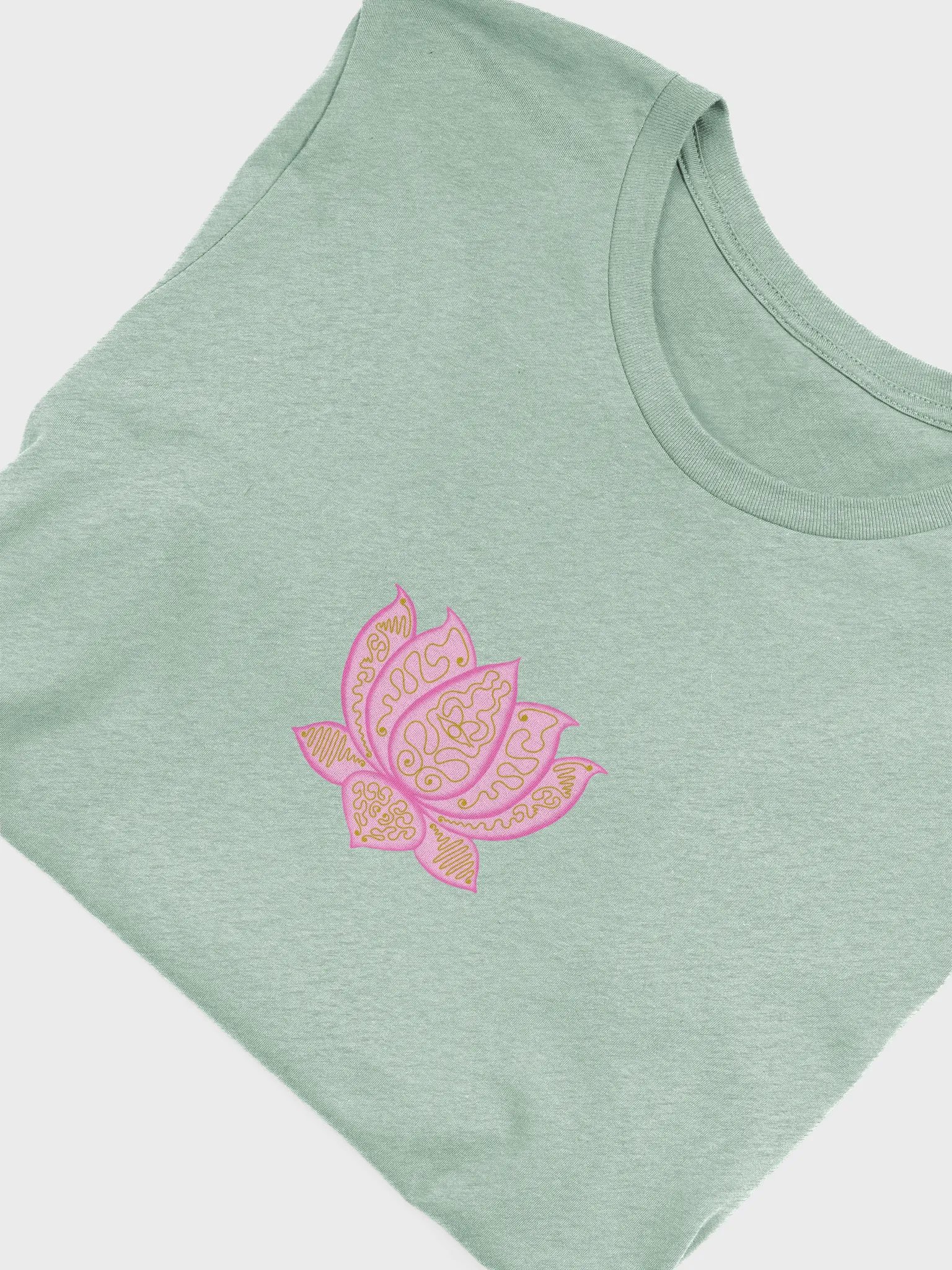 Golden Lotus Elegance T-Shirt product image (5)