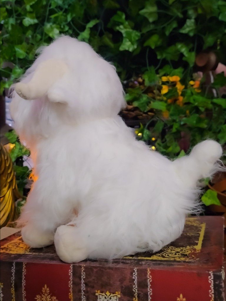 The Armored Kingdom White Fluffington Highland Cow Plushie product image (4)
