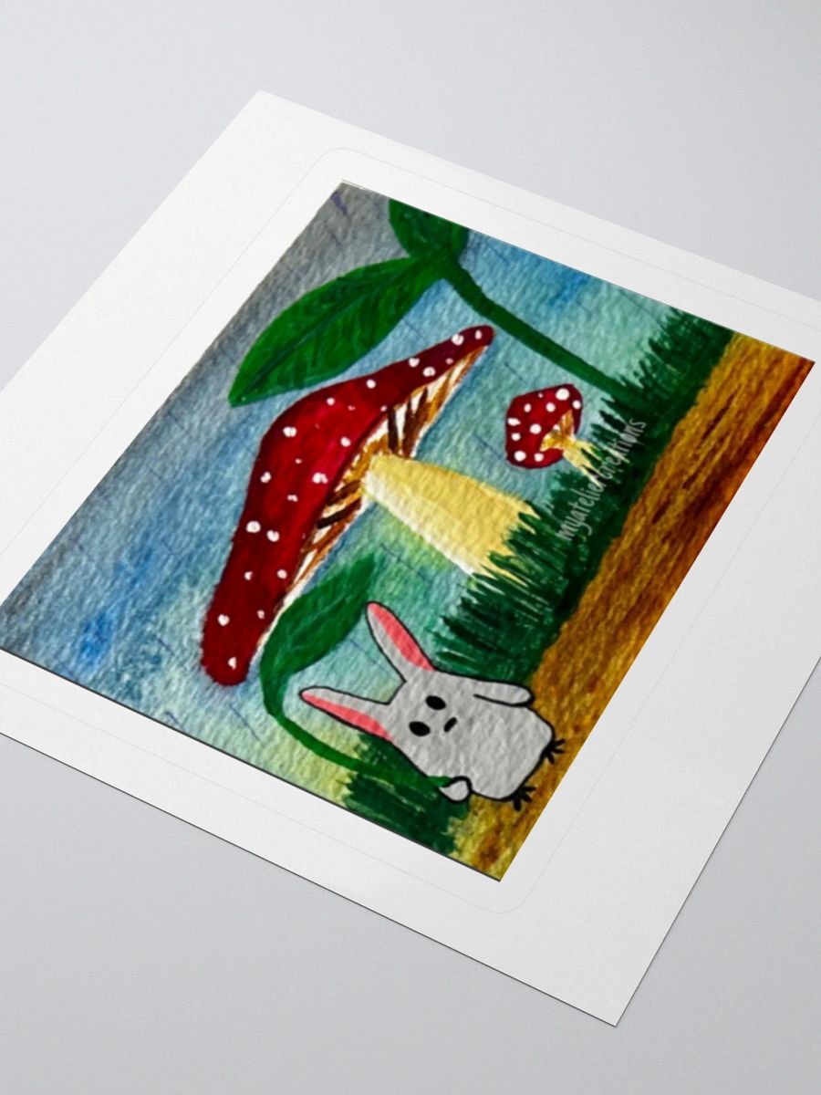 Rainy day Bunny Sticker product image (3)
