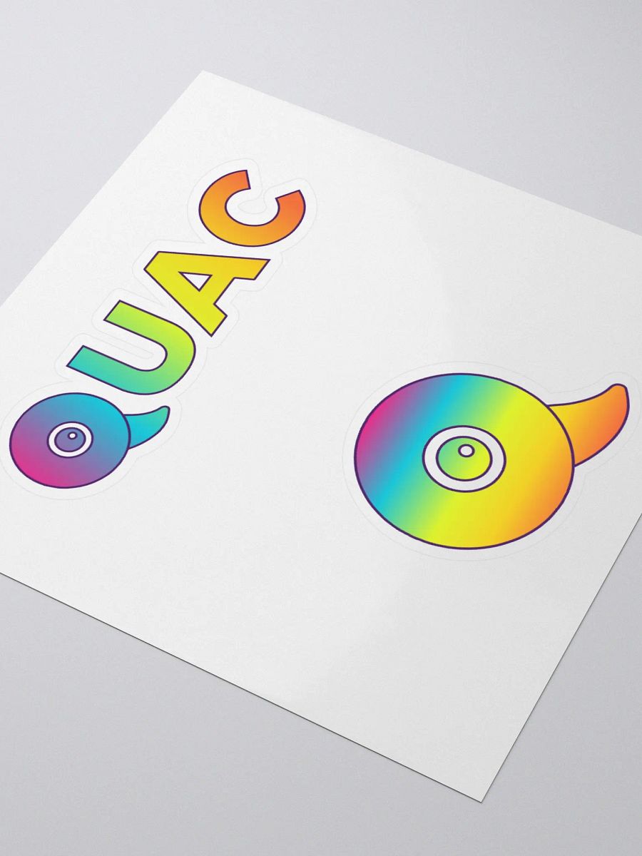 QUAC Pride Stickers product image (3)