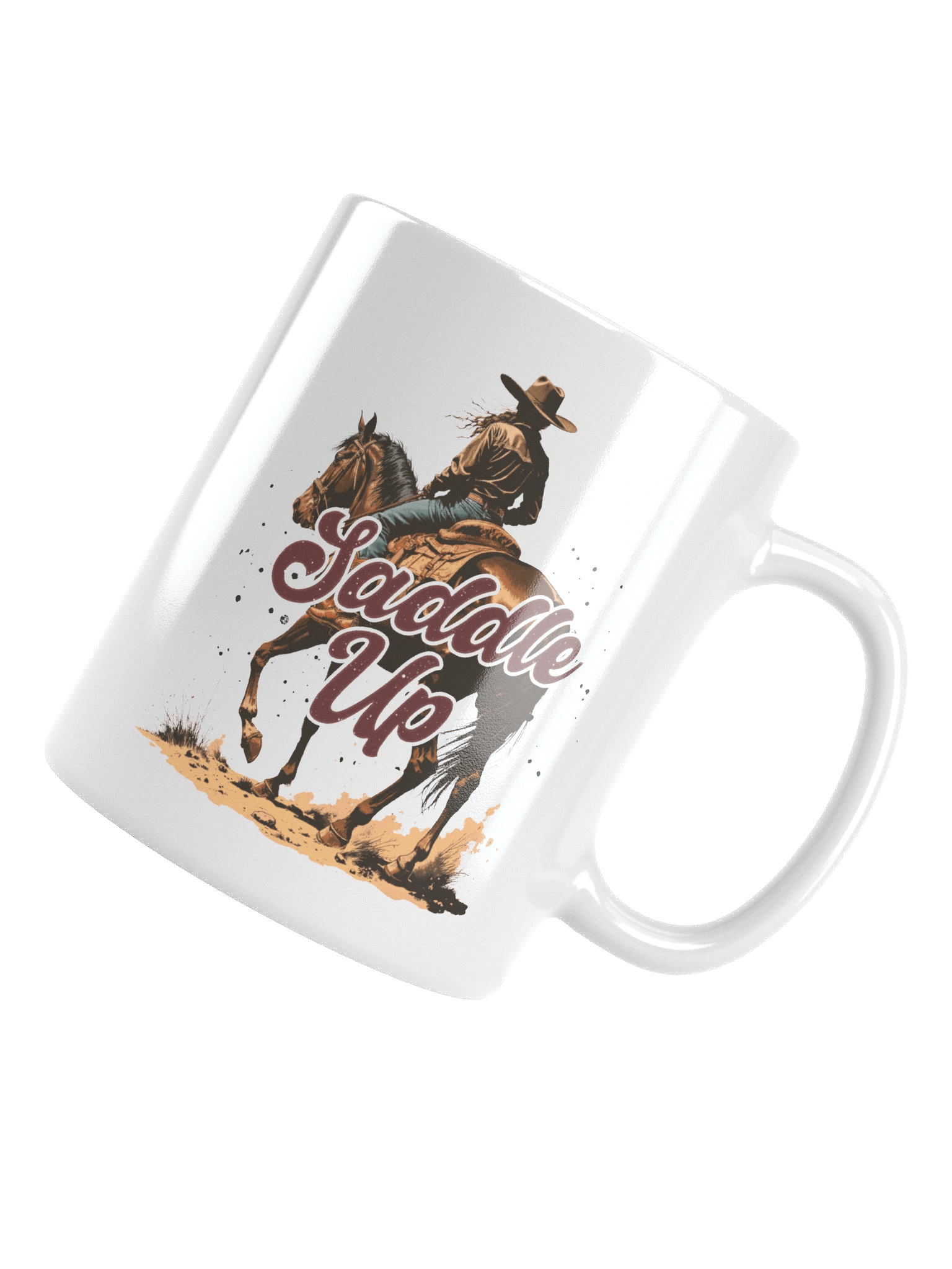 The "Saddle Up" Vintage Mug product image (5)