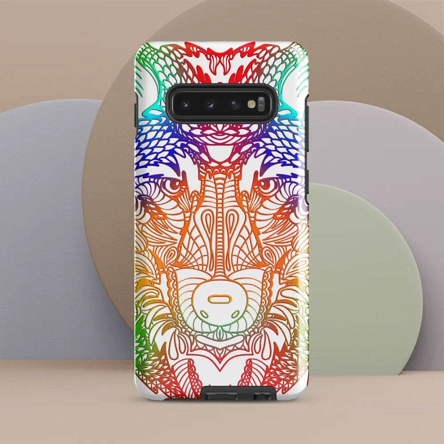 Wolf Head Mandala Phone Case product image (2)