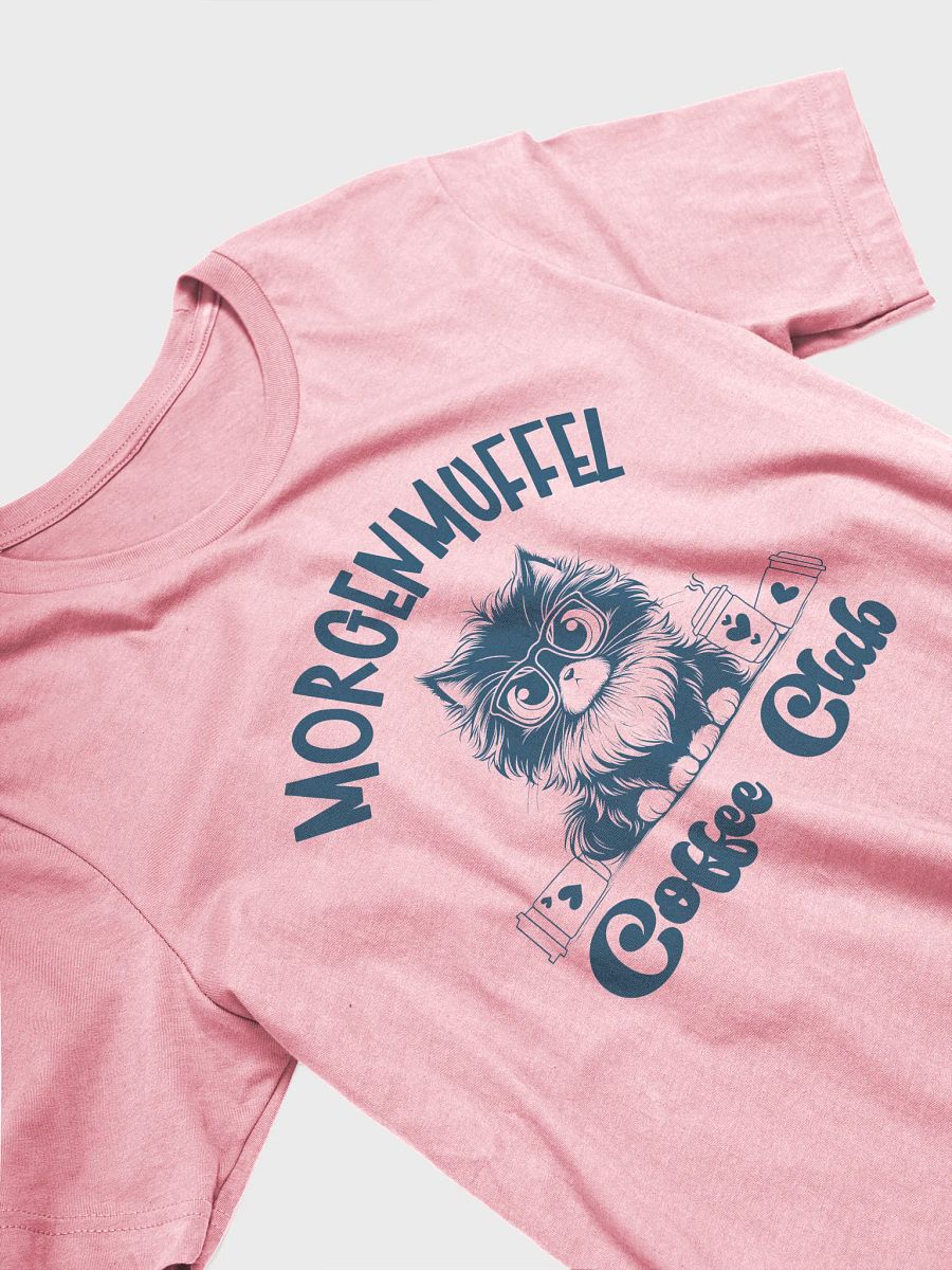 Morgenmuffel Cat Coffee Club T-Shirt product image (62)