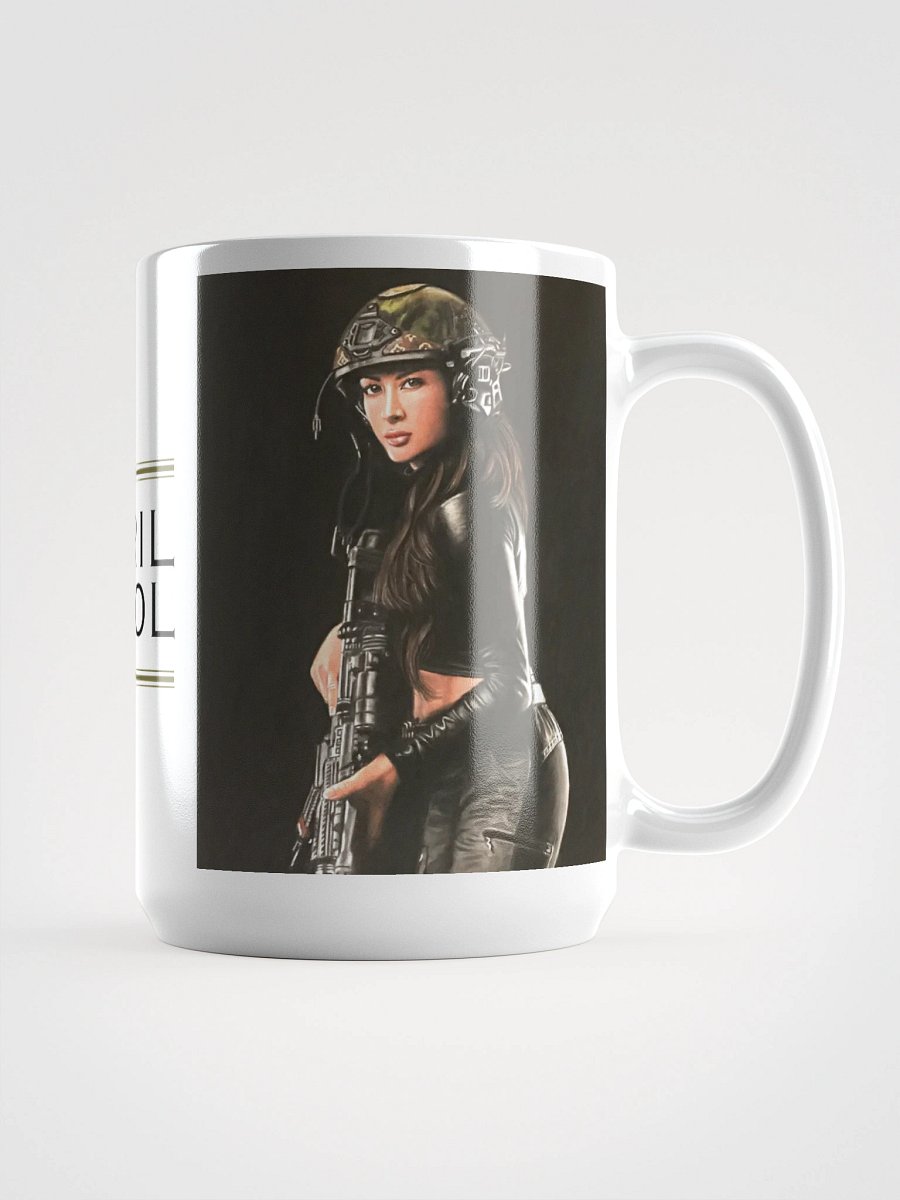Shadow Hunter - April Nicol Pastel Portrait Mug (15 oz) product image (1)
