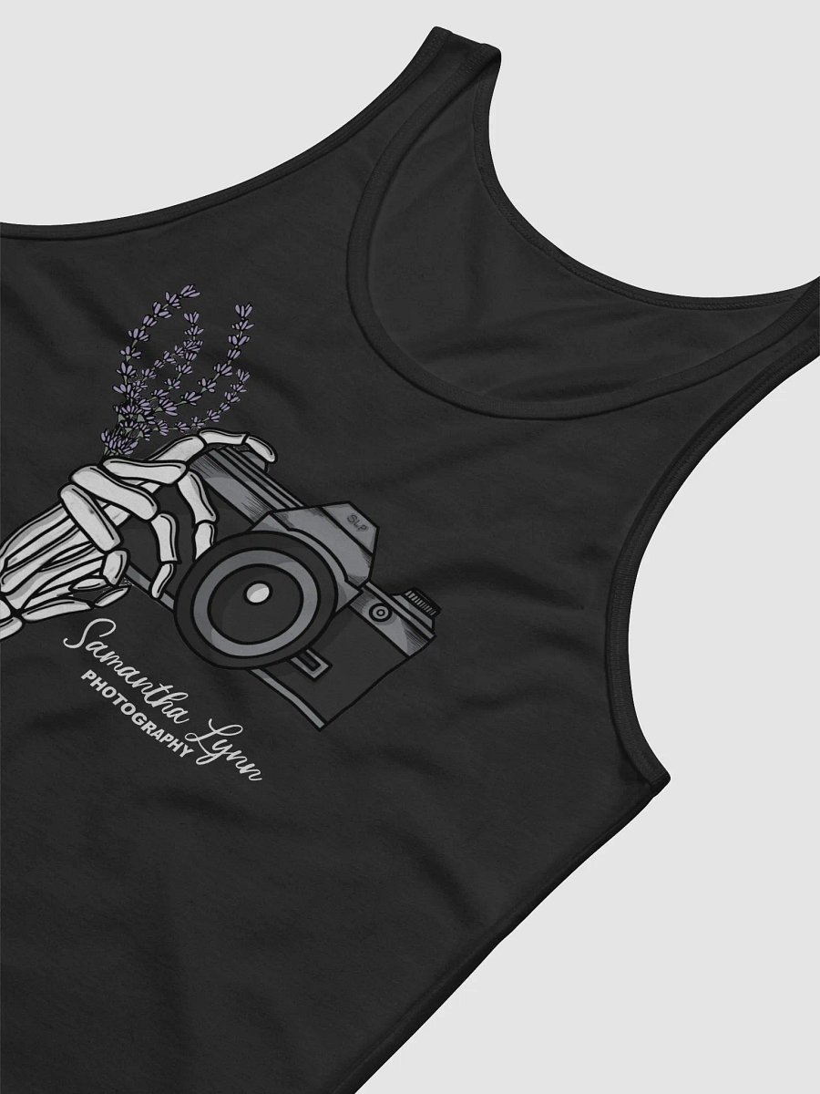 Samantha Lynn Photography - Skeleton Hand with Lavender - White Text - Tank Top product image (6)