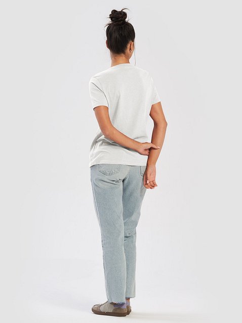 Photo showing Bella+Canvas Women's Relaxed V-Neck T-Shirt 