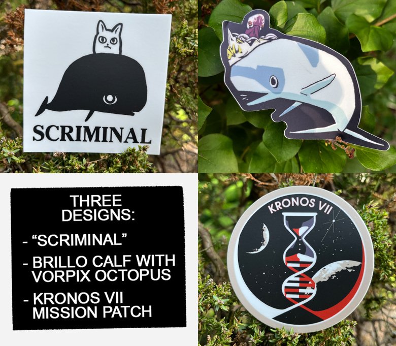 Scrimshaw Sticker 3 Pack product image (4)