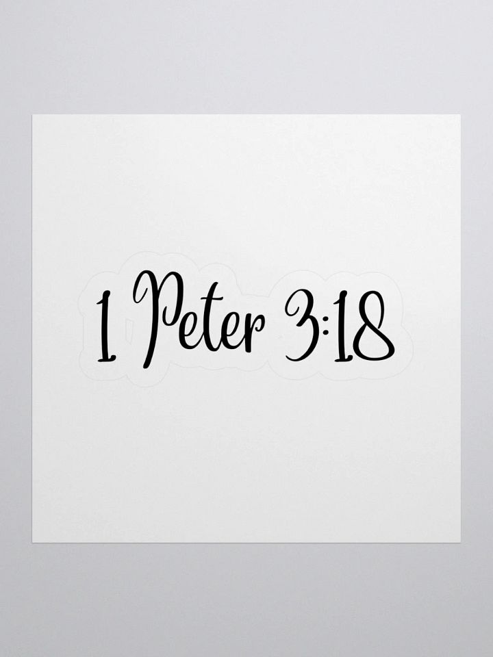 1 Peter 3:18 product image (2)