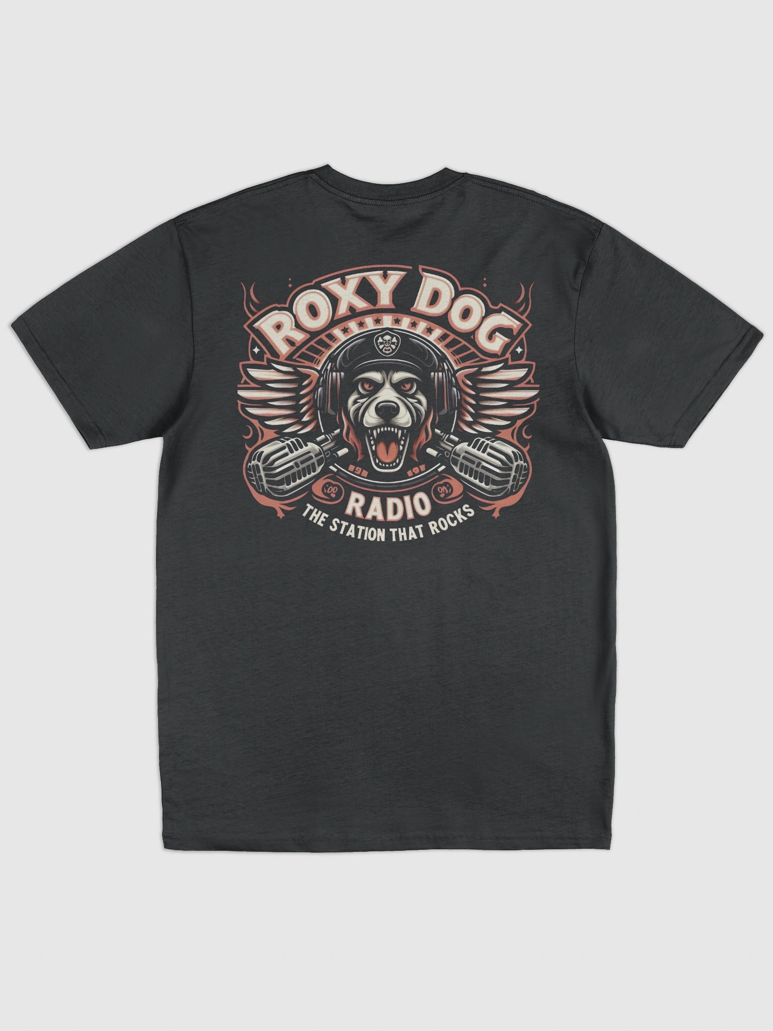 Roxy Dog Radio Biker Custom T-Shirt product image (4)