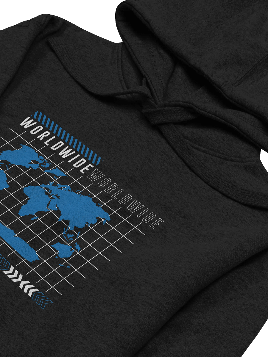Grid World Unisex Hoodie product image (3)